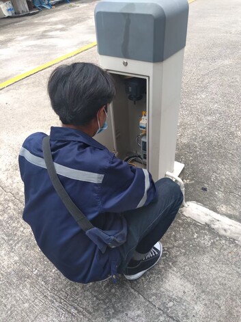 ผลงานติดตั้ง บ้านแสนสบาย คู้บอน