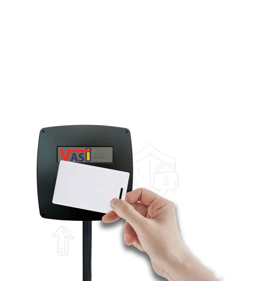 ระบบทาบบัตรคีย์การ์ด Easy Go ไม้กั้นรถยนต์แบบทาบบัตรระยะกลาง