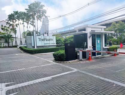 ผลงานติดตั้ง The Room สาทร-ตากสิน